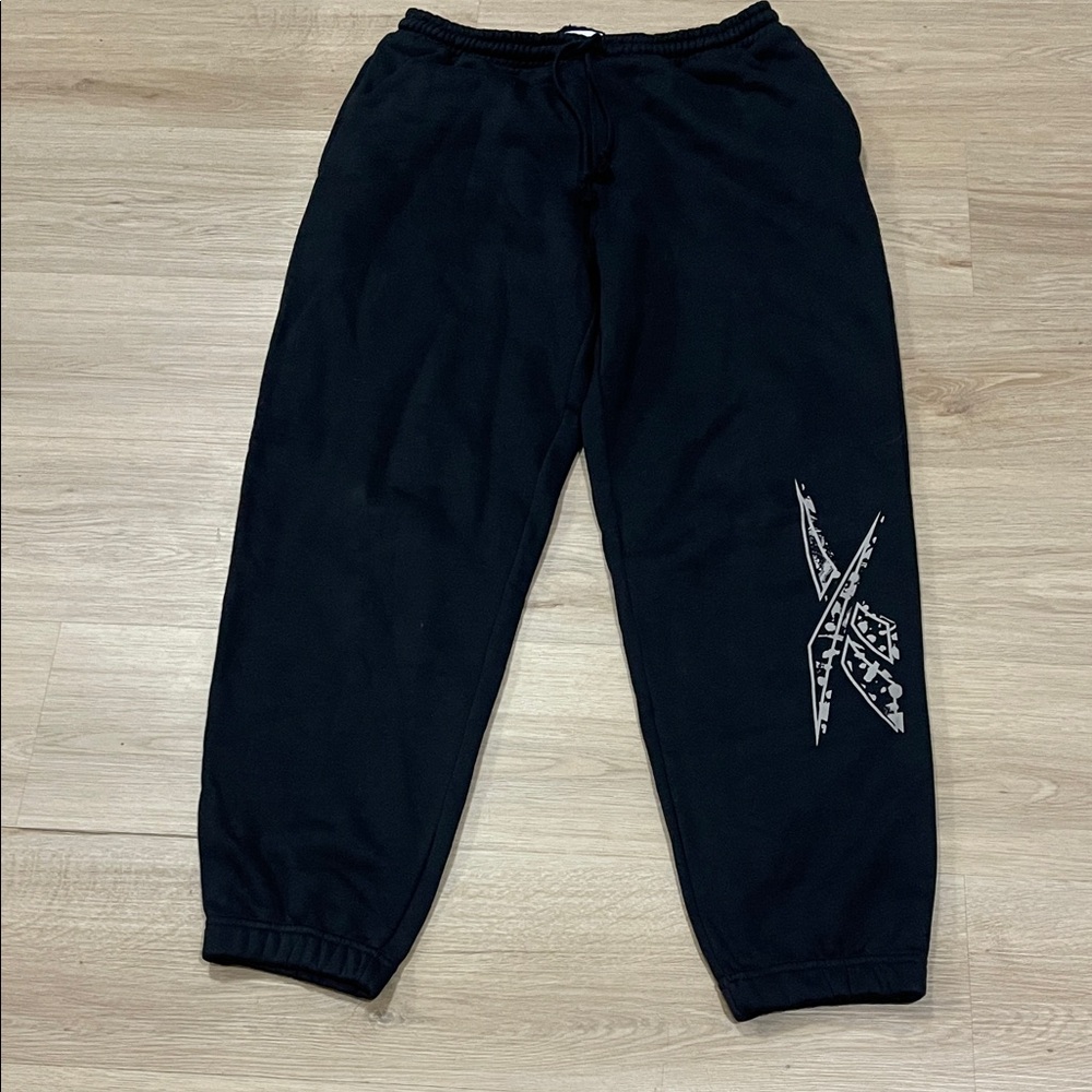 Reebok Black Athletic Joggers